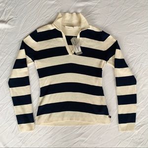 100% Cotton Striped Sweater